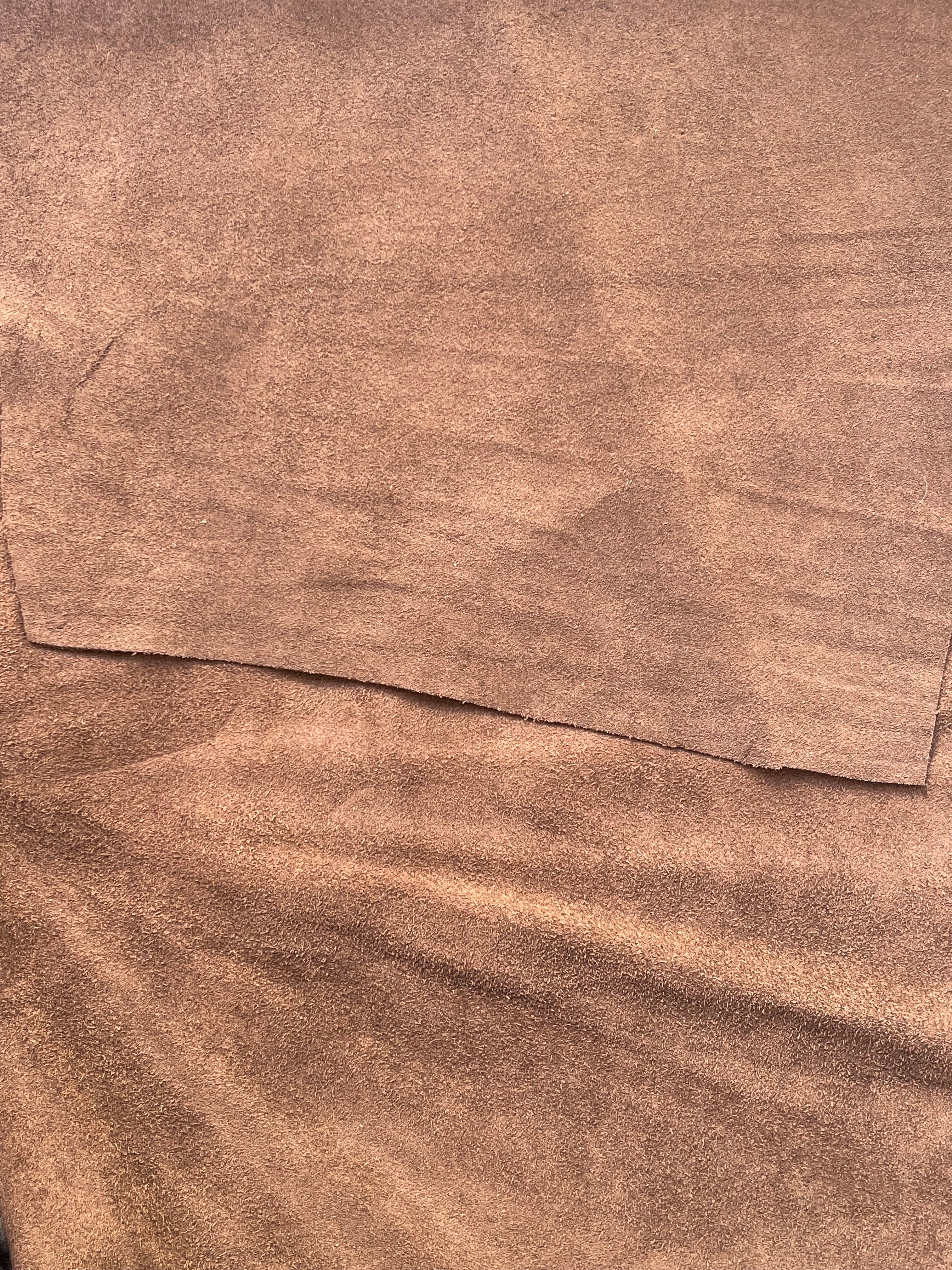 Teddy Brown Suede