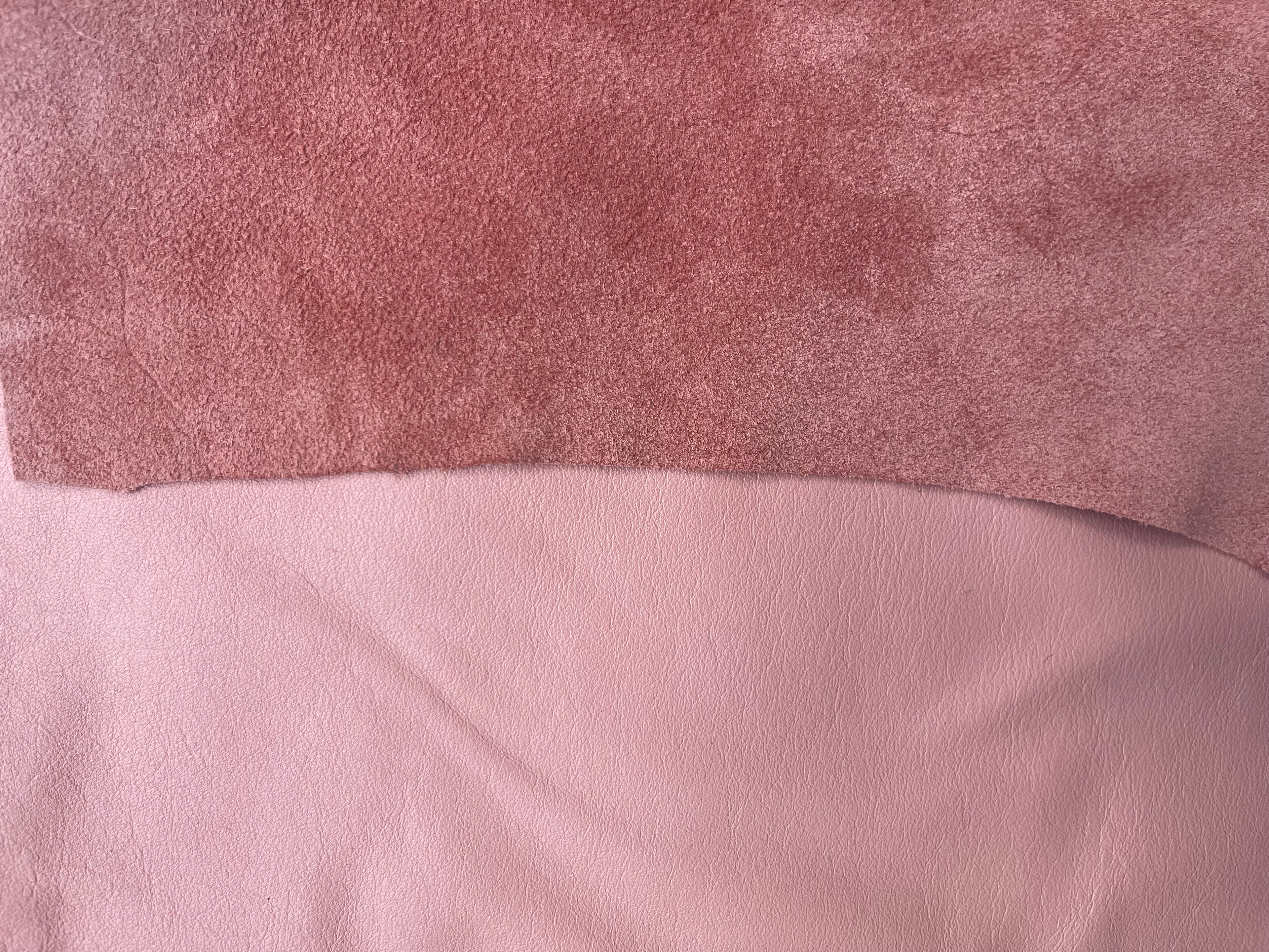 Blush Pink Smooth Leather