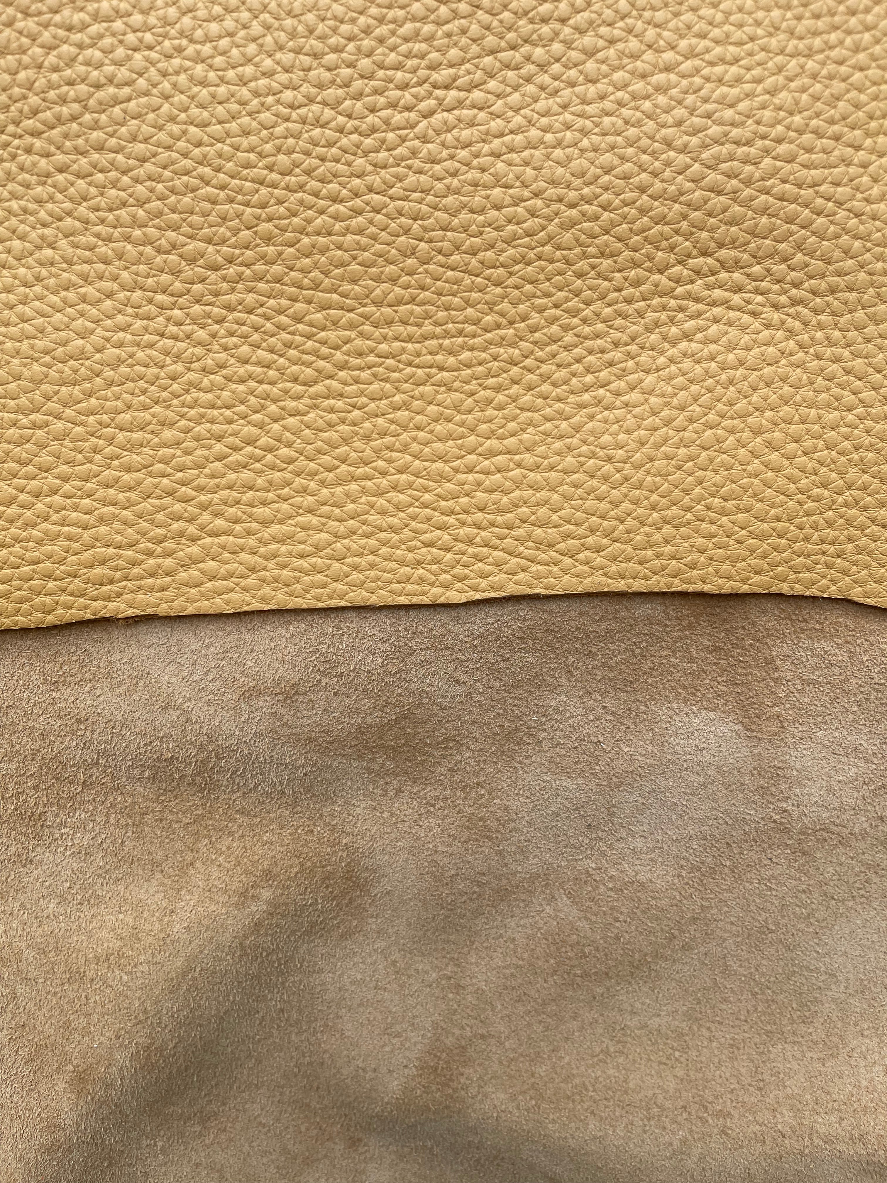Goldenrod Pebbled Leather